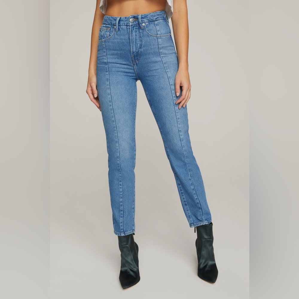 Good American Good Vintage w/ Clean Seams Jeans